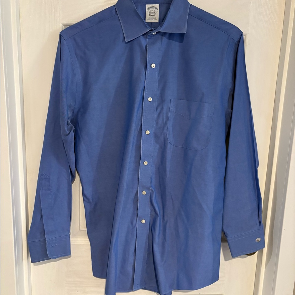 Brooks Brothers Classic Blue Dress Shirt